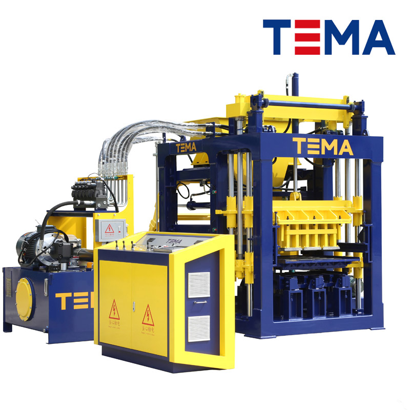 Китайская машина для производства бетонных тротуарных блоков TEMA TM6000